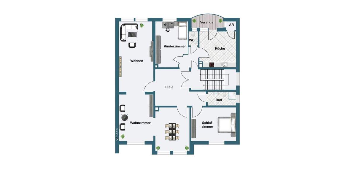 Etagenwohnung Essen / Stadtwald Stadtwald - 4 Zimmer, 135 m&sup2;, 695.000&euro; | Angebot:25263308