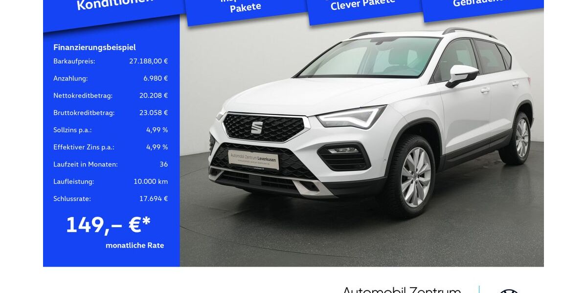 Seat Ateca 37.299 km 27.188 &euro; Leverkusen 51379