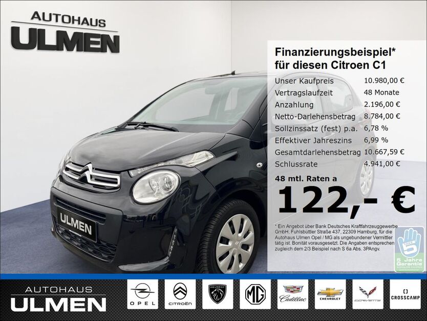 Citroen C1 20.045 km 10.980 € Düsseldorf 40231