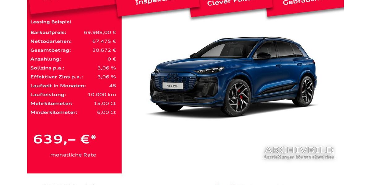 Audi Q6 e-tron 8.941 km 69.480 &euro; Leverkusen 51373