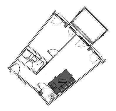 Etagenwohnung Düsseldorf Grafenberg - 2 Zimmer, 53 m&sup2;, 925&euro; | Angebot:24766681