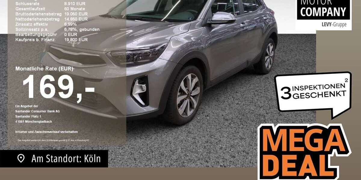 Kia Stonic 13.435 km 19.800 € Köln 50968