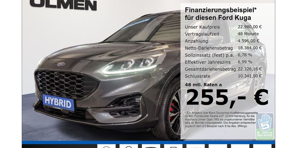 Ford Kuga 60.027 km 22.980 &euro; Düsseldorf 40231