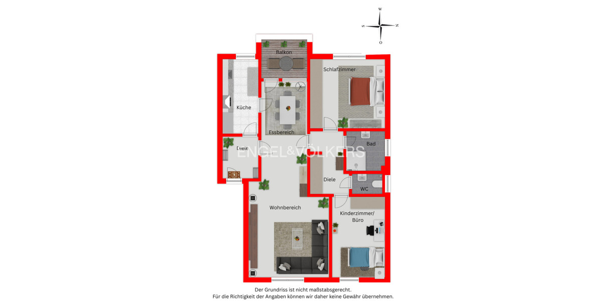 Etagenwohnung Hilden Kalstert - 3 Zimmer, 75 m&sup2;, 260.000&euro; | Angebot:23944142