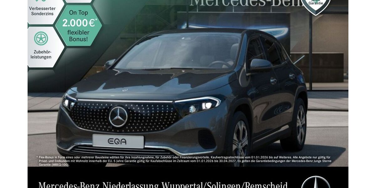 Mercedes-Benz EQA 5.307 km 39.990 &euro; Wuppertal 42115