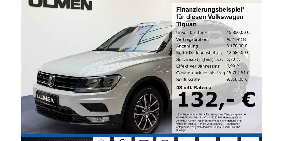 VW Tiguan 115.494 km 15.850 &euro; Düsseldorf 40233
