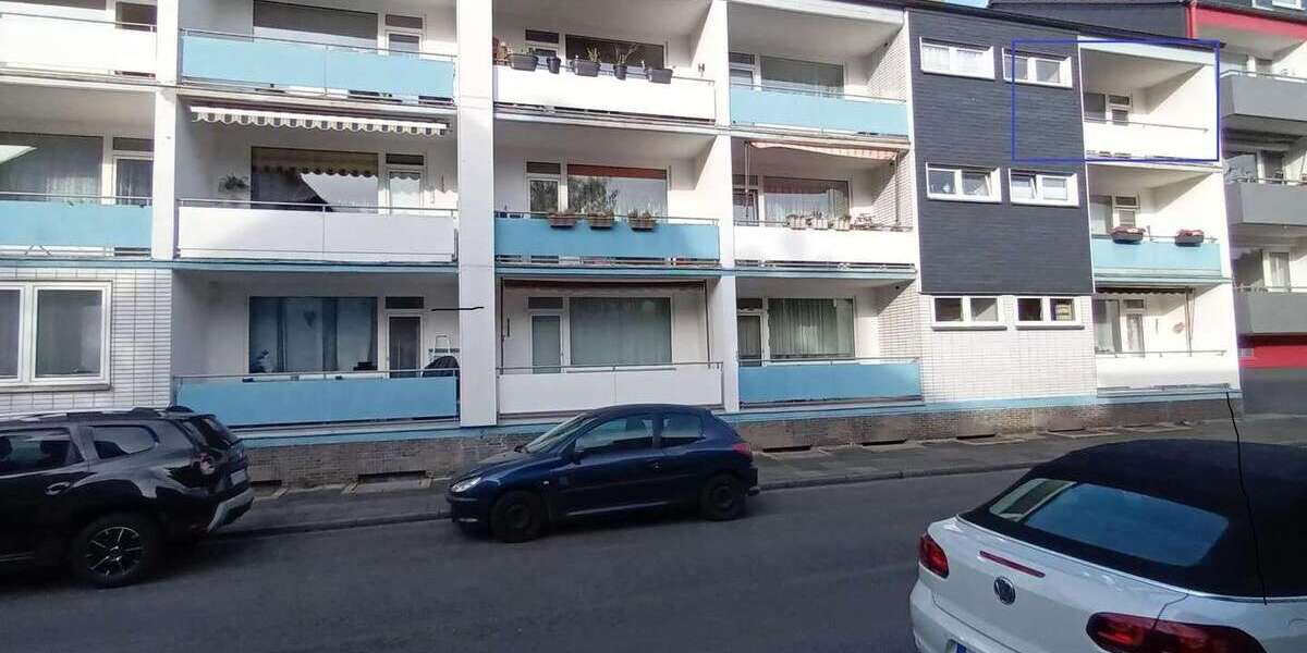 Etagenwohnung Wuppertal Gemarkung Langerfeld - 3 Zimmer, 69 m&sup2;, 482&euro; | Angebot:24618544