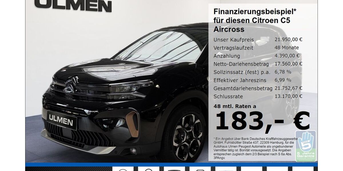 Citroen C5 Aircross 29.044 km 19.980 &euro; Düsseldorf 40233
