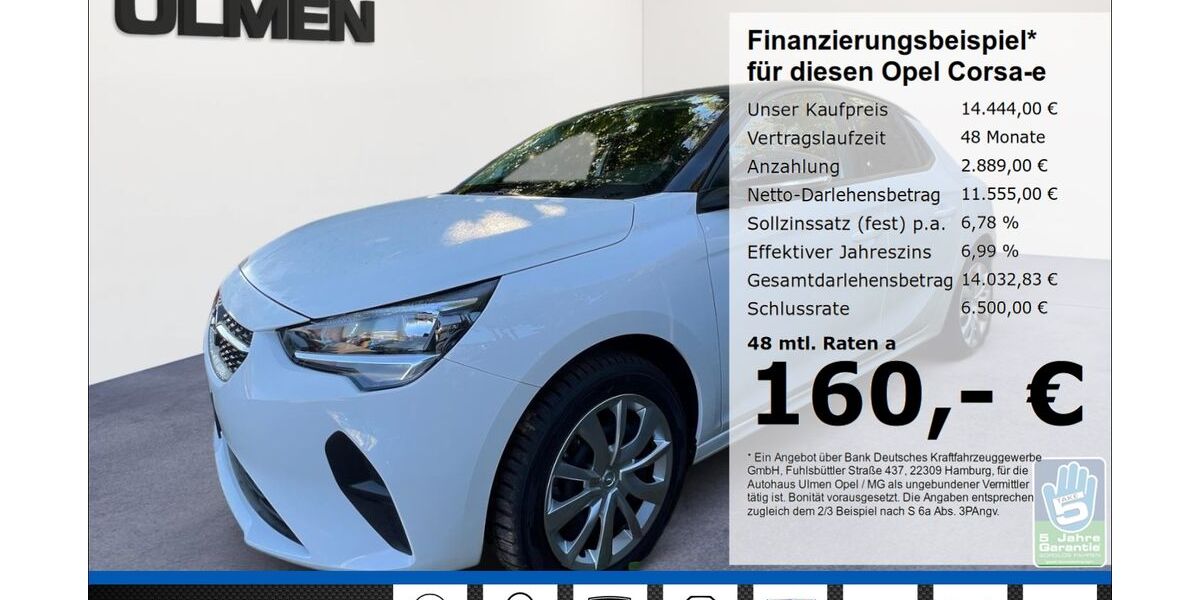 Opel Corsa 37.315 km 14.444 € Düsseldorf 40231
