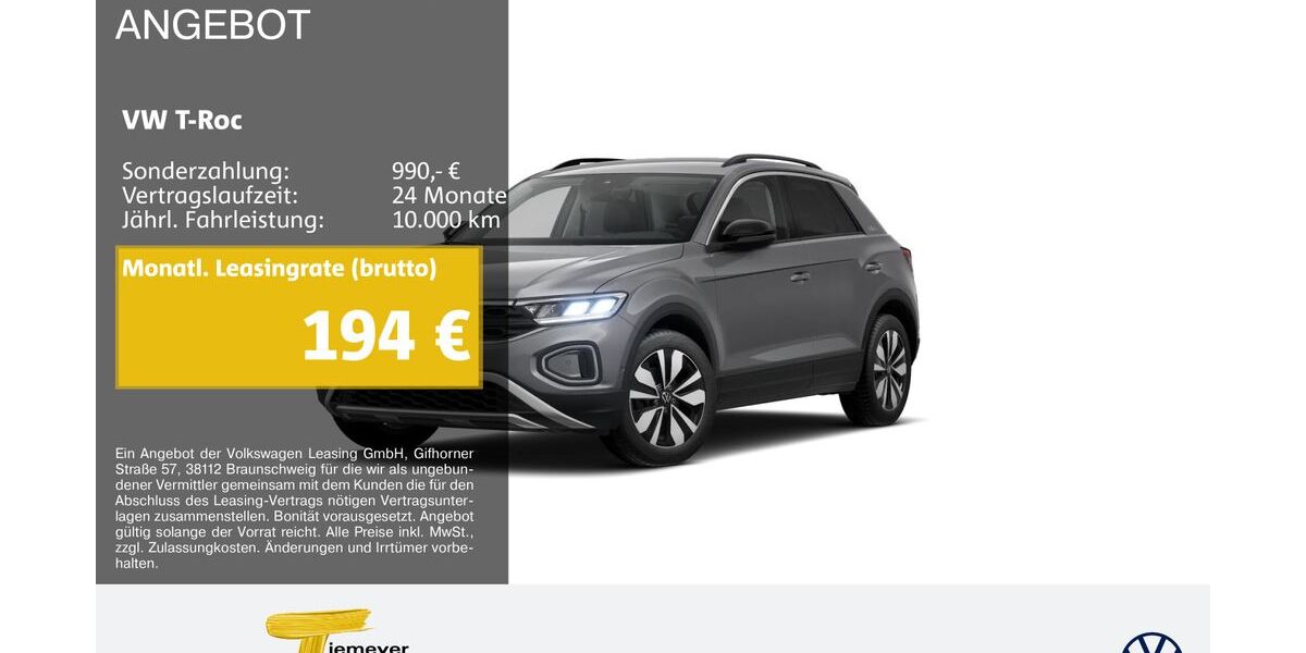 VW T-Roc 16.266 km 22.690 &euro; Remscheid 42897