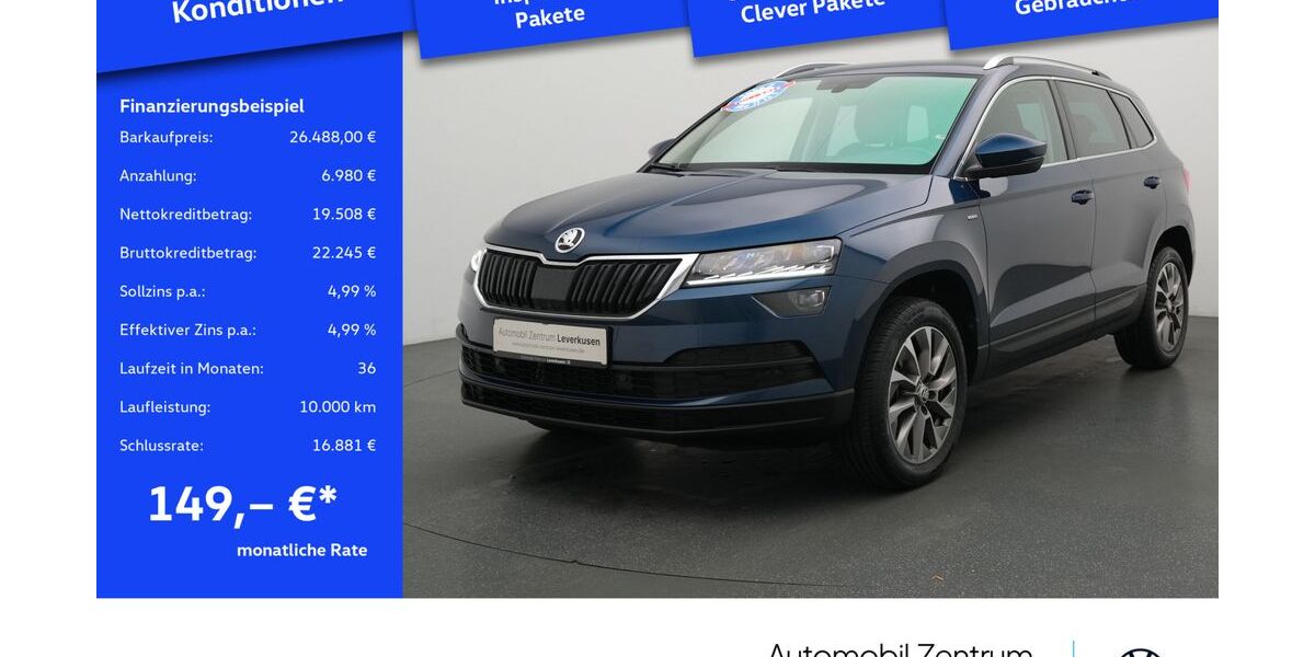 Skoda Karoq 59.763 km 26.488 &euro; Leverkusen 51379