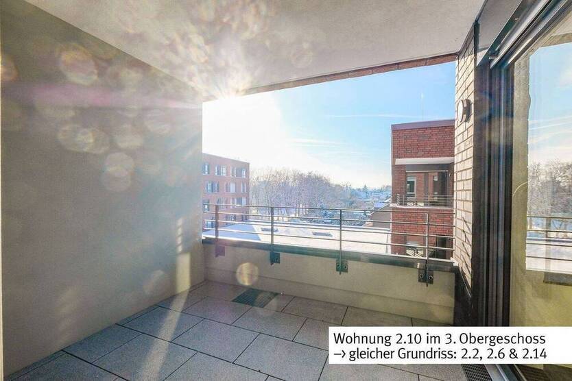 Geräumige 2-Zimmerwohnung in Monheim-Baumberg