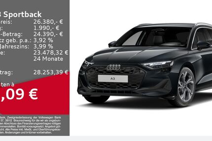 Audi A3 4.849 km 26.380 &euro; Remscheid 42897