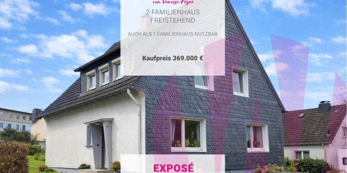 Einfamilienhaus Remscheid Gemarkung Bergisch Born - 6 Zimmer, 128 m&sup2;, 369.000&euro; | Angebot:25988847