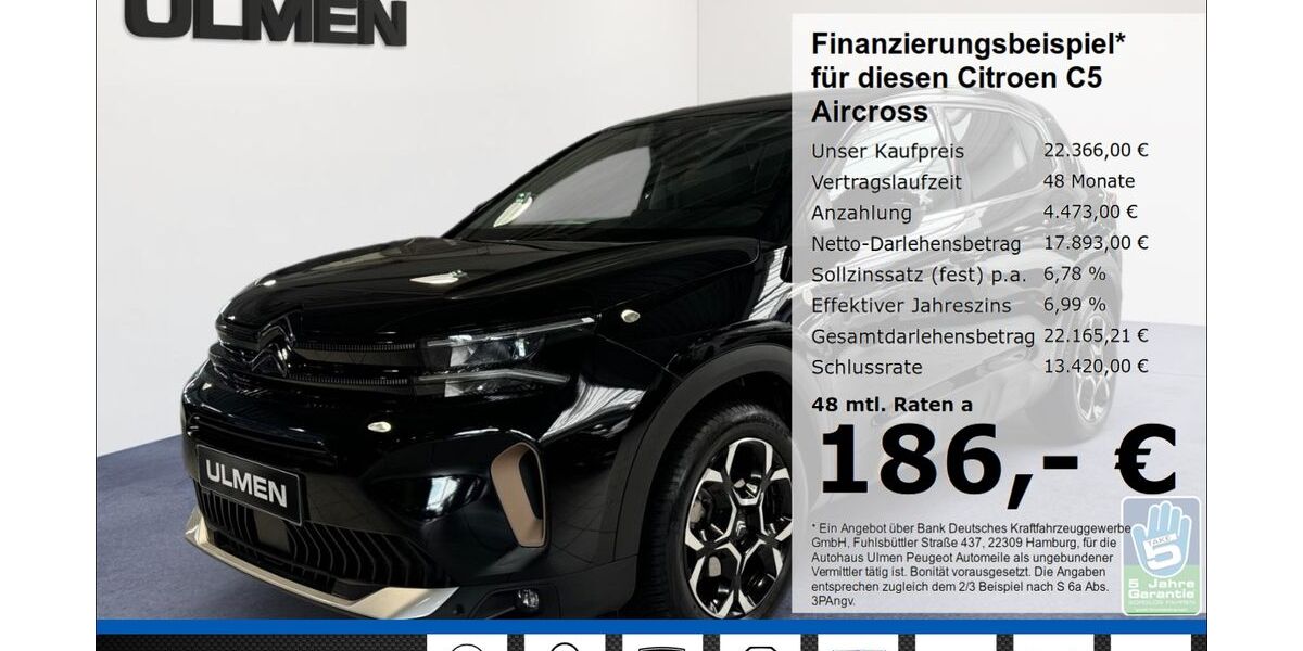 Citroen C5 Aircross 23.902 km 22.366 € Düsseldorf 40233