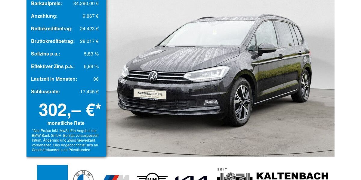 VW Touran 14.736 km 34.290 &euro; Overath-Vilkerath 51491