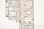 Etagenwohnung Wuppertal Barmen - 3 Zimmer, 108 m&sup2;, 280.000&euro; | Angebot:26613374