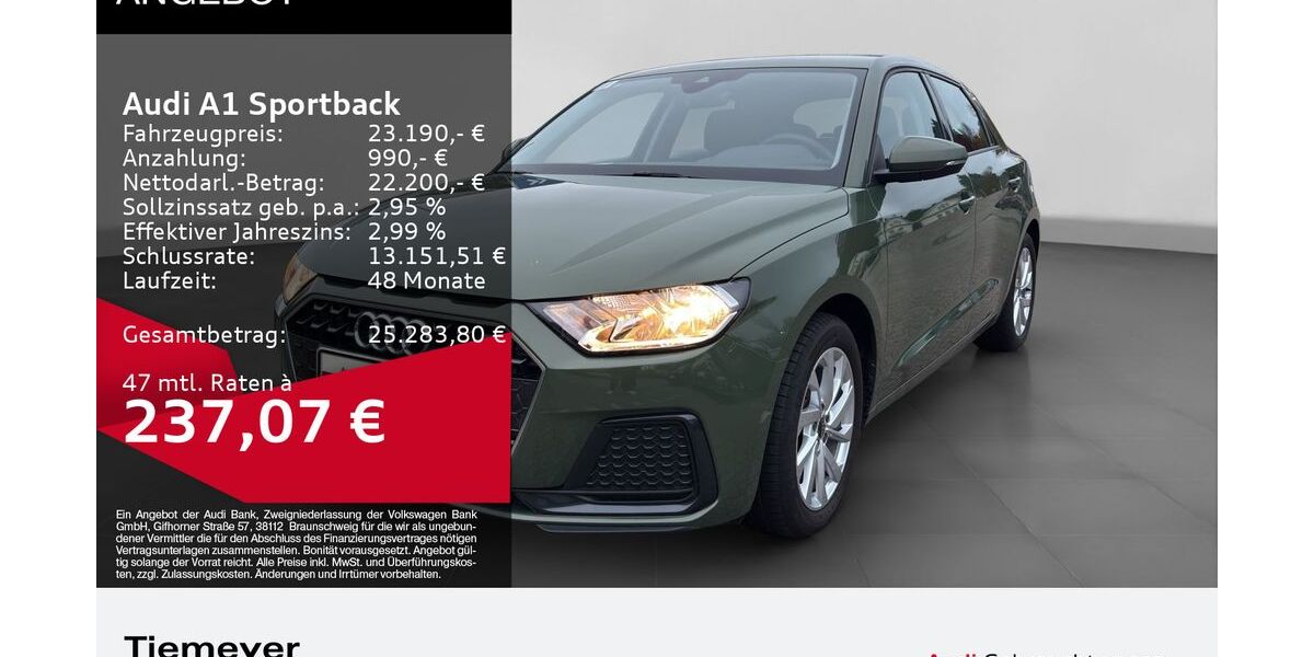 Audi A1 13.804 km 23.190 € Remscheid 42897