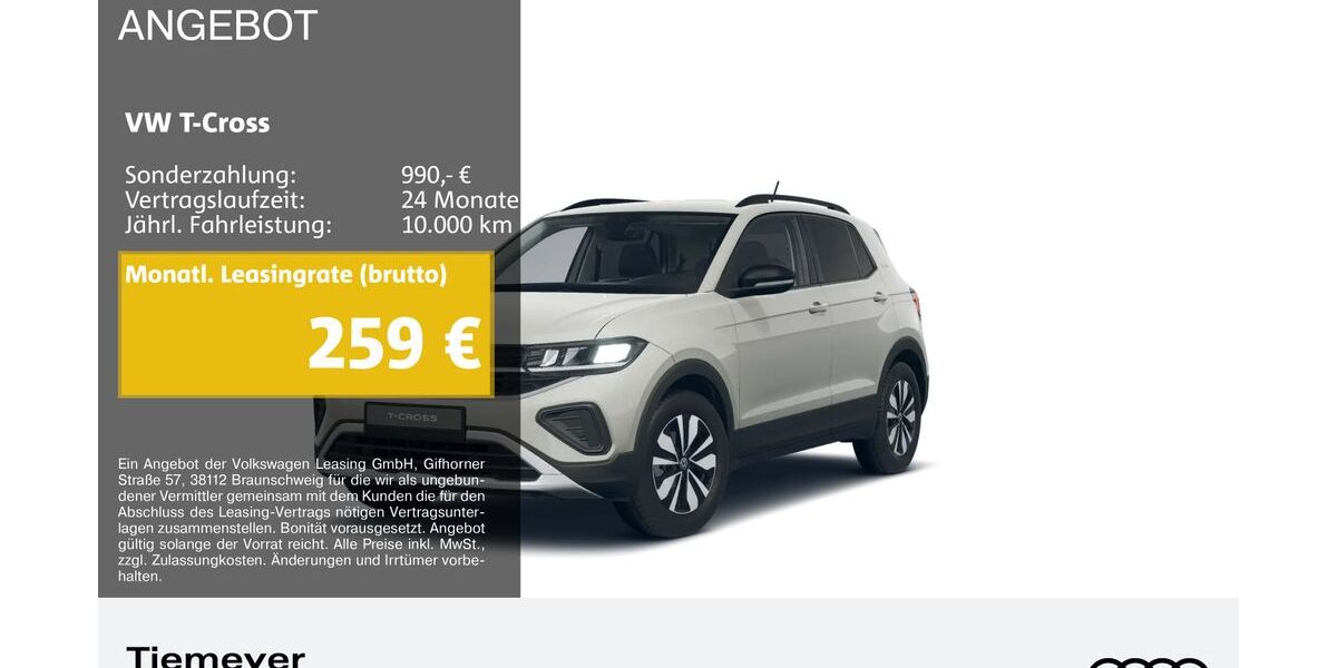 VW T-Cross 19.218 km 23.490 &euro; Remscheid 42897