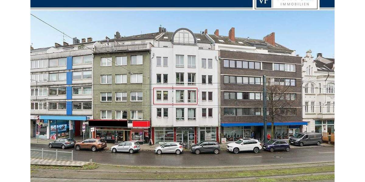 Etagenwohnung Düsseldorf Derendorf - 3 Zimmer, 101 m&sup2;, 525.000&euro; | Angebot:24040986