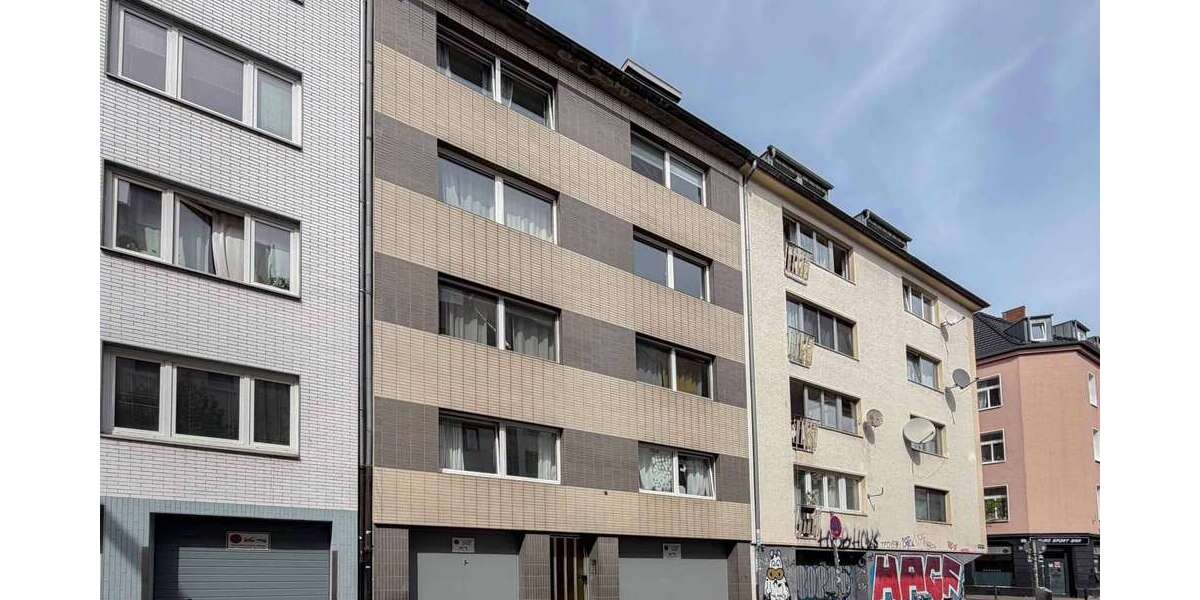 Etagenwohnung Köln Innenstadt - 2 Zimmer, 55 m&sup2;, 299.000&euro; | Angebot:26690015