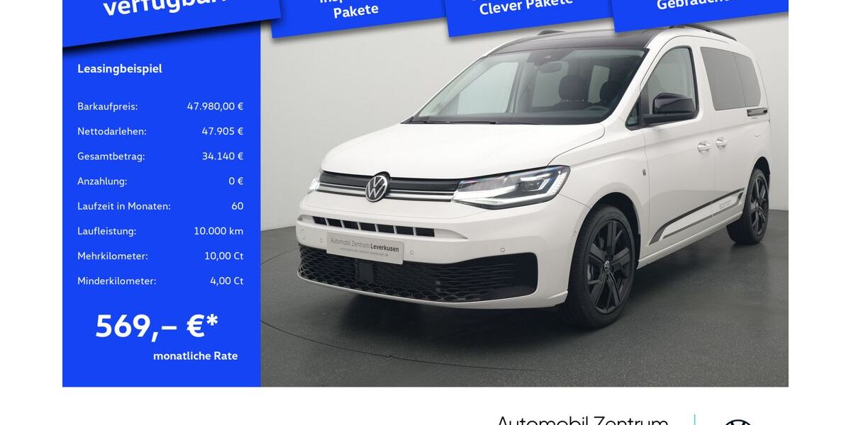 VW Caddy 2.980 km 47.980 &euro; Leverkusen 51379