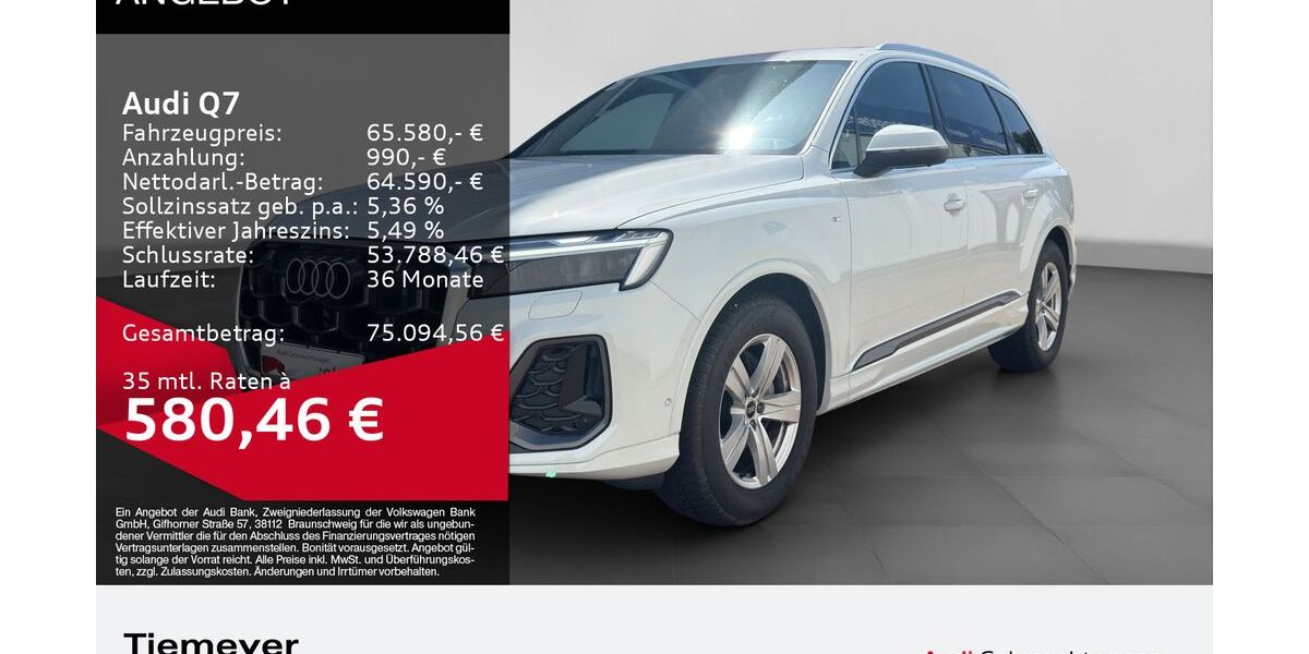 Audi Q7 8.376 km 62.240 &euro; Remscheid 42897