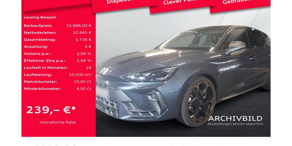 Cupra Leon 8.286 km 33.988 € Leverkusen 51373