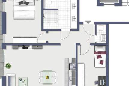 Wohnung Leverkusen Schlebusch - 3 Zimmer, 82 m&sup2;, 499.000&euro; | Angebot:25400459