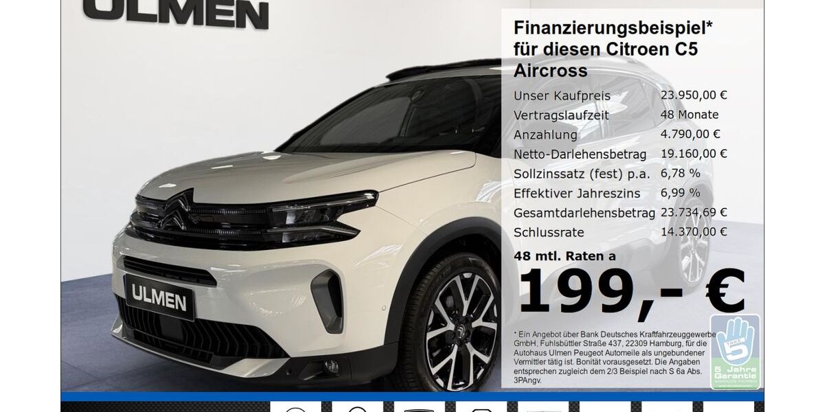 Citroen C5 Aircross 42.684 km 23.950 &euro; Düsseldorf 40233