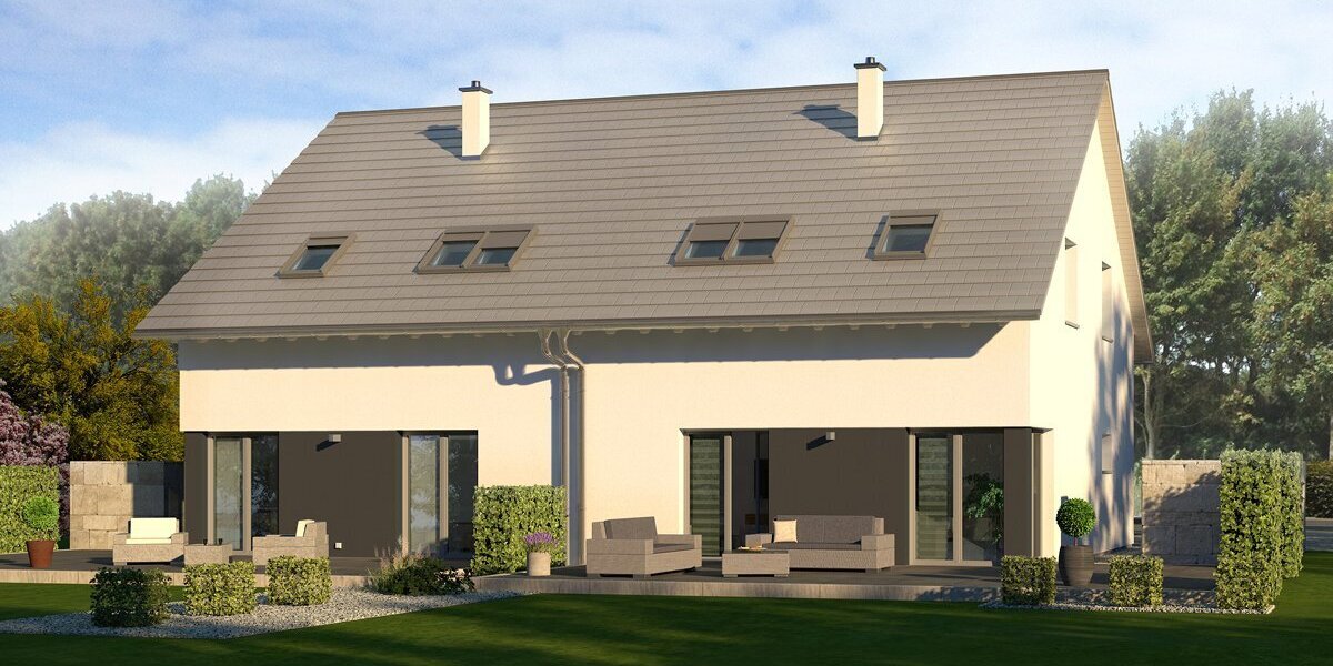 Traumhafte Doppelhaushälften in Wuppertal - Flexibles Wohnen auf 262 m² mit allkauf Qualität - Doppelhaushälfte Wuppertal Dönberg | Angebot:27642574
