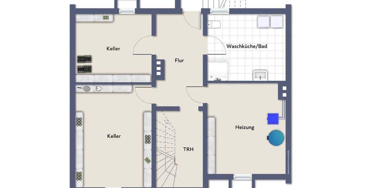 Einfamilienhaus Bergisch Gladbach Lückerath - 5 Zimmer, 119 m&sup2;, 495.000&euro; | Angebot:25781110