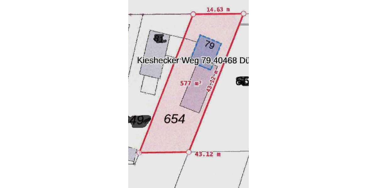 Grundstück Düsseldorf Stadtbezirk 6 - 600.000&euro; | Angebot:26557159