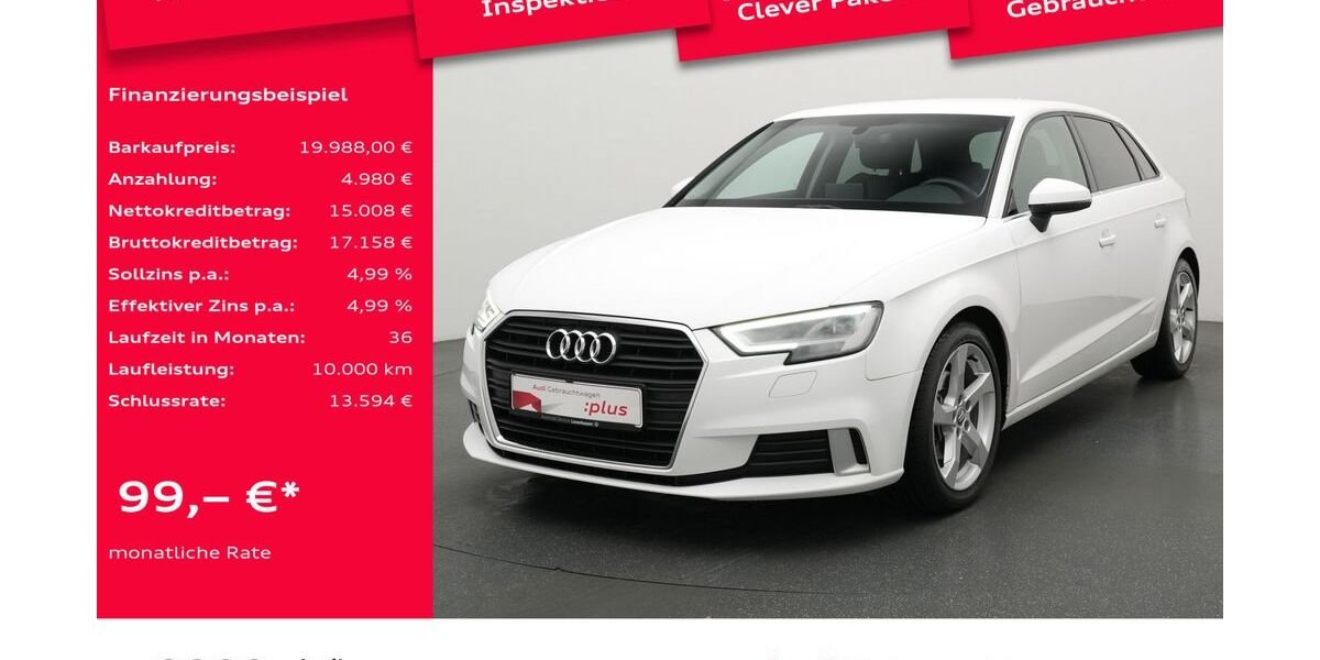 Audi A3 99.985 km 19.988 € Leverkusen 51373