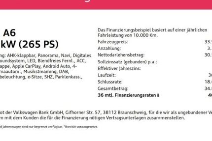 Audi A6 44.439 km 33.950 &euro; Neuss 41464