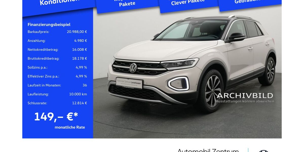 VW T-Roc 11.997 km 20.988 &euro; Leverkusen 51379