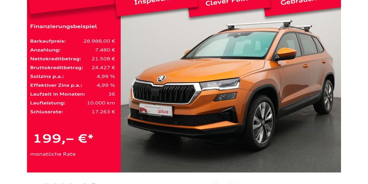 Skoda Karoq 9.932 km 28.988 &euro; Leverkusen 51373