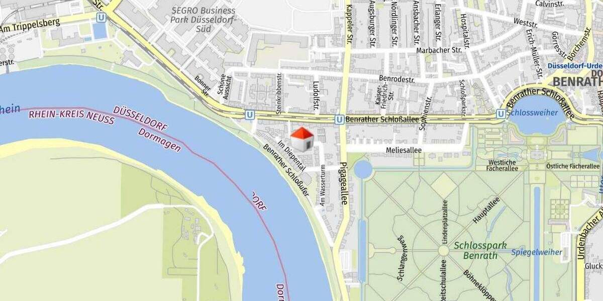 Reihenendhaus Düsseldorf Benrath - 5 Zimmer, 187 m&sup2;, 995.000&euro; | Angebot:25834719