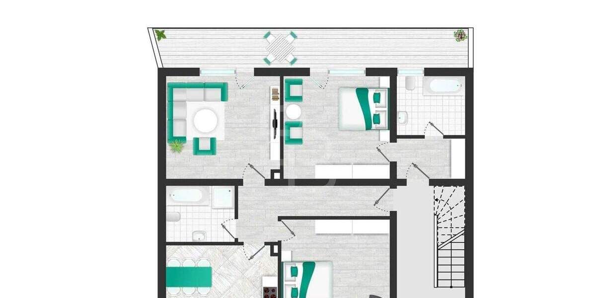 Mehrfamilienhaus, Wohnhaus Köln Dünnwald - 6 Zimmer, 201 m&sup2;, 589.000&euro; | Angebot:24726185