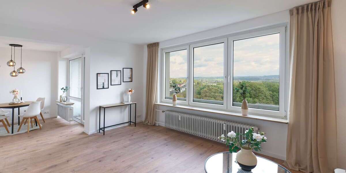 Etagenwohnung Wuppertal Schraberg - 3 Zimmer, 82 m&sup2;, 172.500&euro; | Angebot:27665534