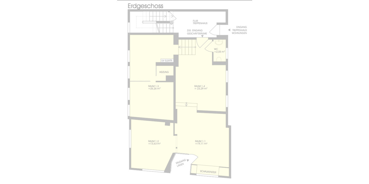 Gewerbeobjekt Velbert Langenberg - 4 Zimmer, 1.200&euro; | Angebot:23434240