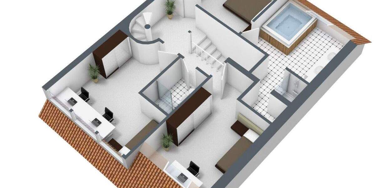 Etagenwohnung Düsseldorf / Himmelgeist Himmelgeist - 5 Zimmer, 190 m&sup2;, 850.000&euro; | Angebot:24035640