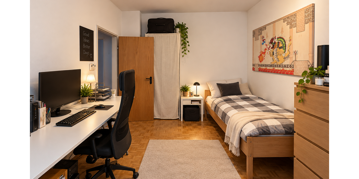 Etagenwohnung Düsseldorf Oberbilk - 1 Zimmer, 33 m&sup2;, 99.000&euro; | Angebot:27671485