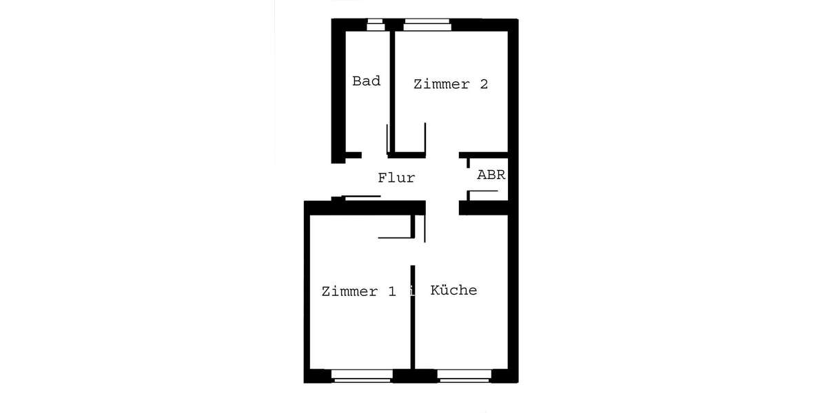 Etagenwohnung Düsseldorf Unterbilk - 2 Zimmer, 52 m&sup2;, 570&euro; | Angebot:27679622