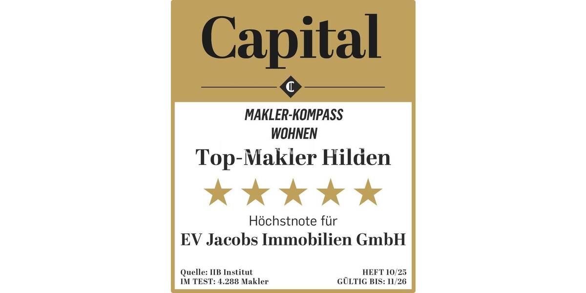 Etagenwohnung Hilden Kalstert - 3 Zimmer, 75 m&sup2;, 260.000&euro; | Angebot:23944142