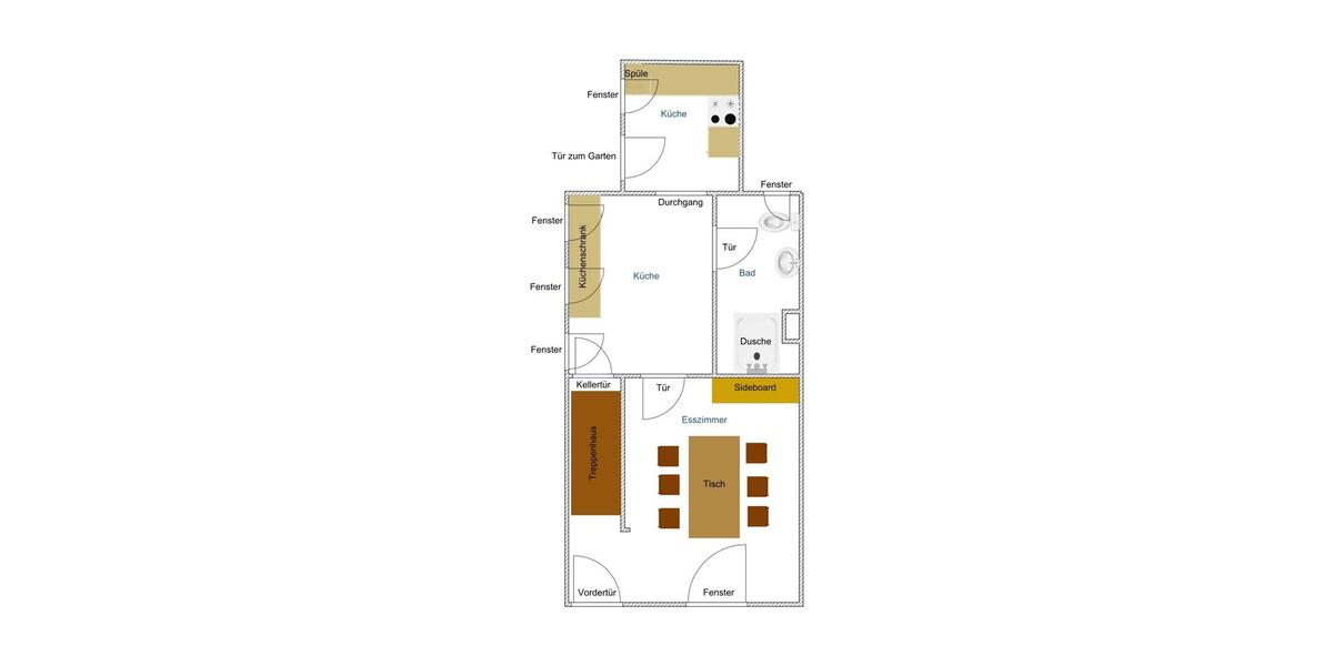 Etagenwohnung Hattingen Blankenstein - 4 Zimmer, 110 m&sup2;, 1.400&euro; | Angebot:26399868