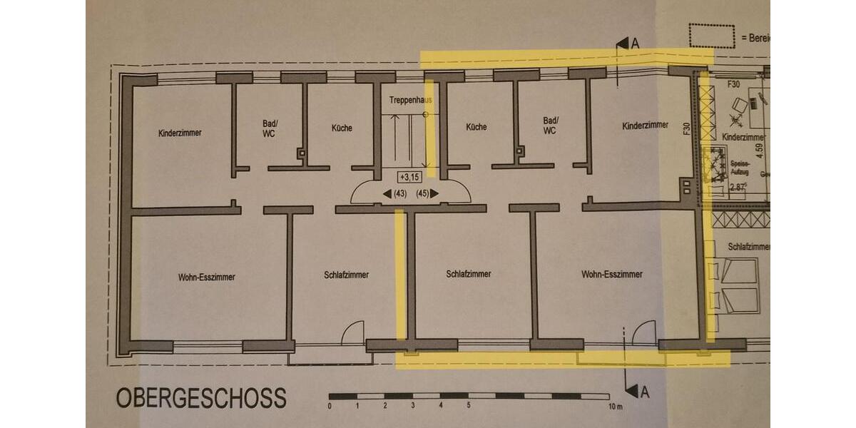 Etagenwohnung Leverkusen Bürrig - 3 Zimmer, 90 m&sup2;, 900&euro; | Angebot:24767145