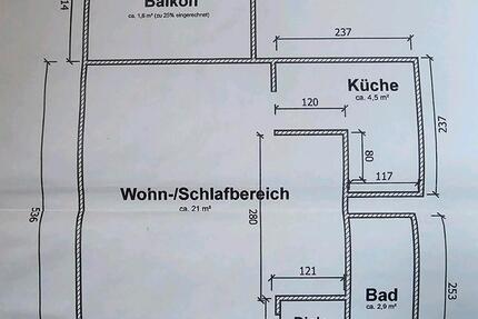 Wohnung Neuss Reuschenberg - 1 Zimmer, 31 m&sup2;, 180.000&euro; | Angebot:24380334