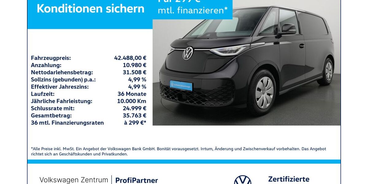 VW ID. Buzz 9.979 km 42.480 € Leverkusen 51379