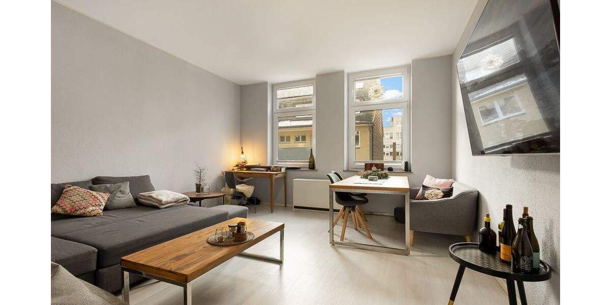 Etagenwohnung Essen Rüttenscheid - 2 Zimmer, 60 m&sup2;, 219.000&euro; | Angebot:25687089